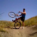1997JUN15 USA ID Boise Foothills SummerBikeRiding 001  Only mad dogs and Englishmen would go out in the midday sun! : 1997, Americas, Boise, Date, Idaho, June, Month, North America, Places, USA, Year