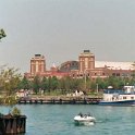 USA IL Chicago 2003JUN07 NavyPier 001  Just a short free trolley ride from Chicago's central  Metra  rail terminal is the local land mark of the Navy Pier : 2003, Americas, Chicago, Illinois, June, North America, USA