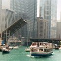 USA IL Chicago 2003JUN07 RiverTour 011  There were boats of all shapes and sizes out on the water. : 2003, Americas, Chicago, Illinois, June, North America, USA