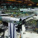 USA WA Everett 2000NOV10 BoeingPlant 004 : 2000, 2000 - 3 Bastards From The Bush Tour, Americas, Boeing Aircraft Plant, Date, Everett, Month, North America, November, Places, Trips, USA, Washington, Year