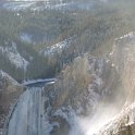 USA WY YellowstoneNP 2004NOV01 LowerFalls 011 : 2004, 2004 - Yellowstone Travels, Americas, Lower Falls, National Park, North America, November, USA, Wyoming, Yellowstone