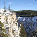 USA WY YellowstoneNP 2004NOV01 LowerFalls 024 : 2004, 2004 - Yellowstone Travels, Americas, Lower Falls, National Park, North America, November, USA, Wyoming, Yellowstone