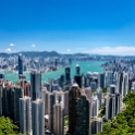 AS CHN SC HKG HKI CnW 2017AUG26 VictoriaPeak 001  With this being my third trip up to   Victoria Peak  , it was by no means any less of experience. This is especially evident when stepping out onto the observation decks and seeing the city of nearly 8 million reveals itself before you, on a day of brilliant sunshine with nary a cloud in the sky. : - DATE, - PLACES, - TRIPS, 10's, 2017, 2017 - EurAsia, Asia, August, Central and Western, China, Day, Eastern, Hong Kong, Hong Kong Island, Month, Saturday, South Central, The Peak, Victoria Peak, Year