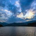 AS CHN SC HUB ENS EduziPo 2017AUG21 YangtzeRiver 002  Rob and I adjourned to the balcony deck of my cabin, to not only watch the world go by, but to also ensure we left an empty beer fridge, as it was our last night aboard. : - DATE, - PLACES, - TRIPS, 10's, 2017, 2017 - EurAsia, Asia, August, China, Day, Eastern, Eduzi Po, Enshi, Hubei, Monday, Month, South Central, Year