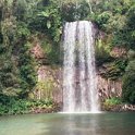 AUS QLD MillaaMillaaFalls 2001JUL17 002  The name Millaa Millaa is said to mean 'waterfalls' in the language of the local Aborigines. : 2001, 2001 The "Gruesome Twosome" Australian Tour, Australia, Date, July, Millaa Millaa Falls, Month, Places, QLD, Trips, Year