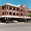 AUS QLD Townsville 20034APR14 RailwayStation 001  This is the Townsville railway station and I took the photo as I loved the architecture. : 2003, April, Australia, Date, Month, Places, QLD, Railway Station, Townsville, Year
