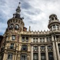 EU ESP MAD Madrid 2017JUL17 005  The   Edificio Meneses   ( Meneses Building ). : 2017, 2017 - EurAisa, DAY, Europe, July, Madrid, Monday, Plaza de Canalejas, Southern Europe, Spain